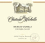 Chateau Ste. Michelle Muscat Canelli 2014 Front Label