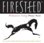 Firesteed Willamette Valley Pinot Noir 2013  Front Label