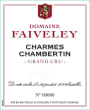 Faiveley Charmes-Chambertin Grand Cru 2014  Front Label