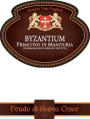 Feudo di Santa Croce Primitivo di Manduria Byzantium 2015  Front Label