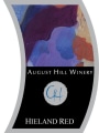 August Hill Winery Hieland Red 2007 Front Label