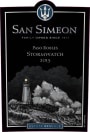 San Antonio San Simeon Stormwatch 2013 Front Label