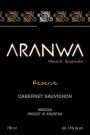 Aranwa Reserve Cabernet Sauvignon 2014 Front Label