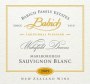 Babich Wakefield Downs Sauvignon Blanc 2009  Front Label