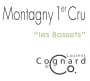 Laurent Cognard Les Bassets Montagny Premier Cru 2016  Front Label