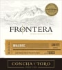 Frontera Concha y Toro Malbec 2017 Front Label