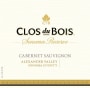 Clos du Bois Sonoma Reserve Cabernet Sauvignon 2014  Front Label