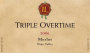 Igor Larionov Triple Overtime Merlot 2006 Front Label