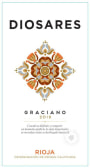 Bodegas Diosares Graciano 2018  Front Label
