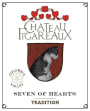 Seven of Hearts Chateau Figareaux Tradition 2014  Front Label