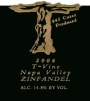 T-Vine Cellars Zinfandel 2006  Front Label