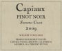 Capiaux Cellars Wilson Vineyard Pinot Noir 2009  Front Label