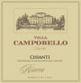 Campobello Chianti Riserva Villa di Campobello 2014  Front Label