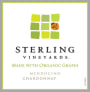 Sterling Organic Chardonnay 2012  Front Label