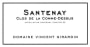 Vincent Girardin Santenay Clos de la Comme-Dessus Blanc 2010  Front Label