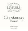 Domaine LeSeurre Unoaked Cuvee Classique Chardonnay 2015  Front Label