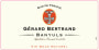 Gerard Bertrand Banyuls 2013  Front Label