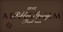 Adelsheim Ribbon Springs Vineyard Pinot Noir 2012 Front Label