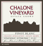 Chalone Estate Grown Pinot Blanc 2006  Front Label