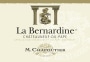 M. Chapoutier  Chateauneuf-du-Pape La Bernardine Blanc 2015  Front Label