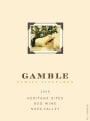 Gamble Family Vineyards Heritage Sites Red 2008  Front Label