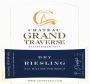 Chateau Grand Traverse Dry Riesling 2014  Front Label