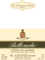 Maison Chapoutier  Cotes du Rhone Belleruche Blanc 1997  Front Label