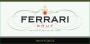 Ferrari Brut (375ML half-bottle)  Front Label
