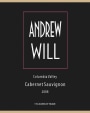 Andrew Will Winery Columbia Valley Cabernet Sauvignon 2008 Front Label