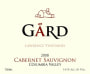 Gard Vintners Lawrence Vineyards Cabernet Sauvignon 2008  Front Label