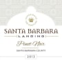 Santa Barbara Landing Pinot Noir 2013  Front Label