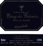 Etang des Colombes Bois des Dames 2012 Front Label