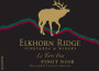 Elkhorn Ridge Vineyards & Winery Le Terre Foss Pinot Noir 2008  Front Label