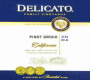 DFV Wines Pinot Grigio 2004  Front Label