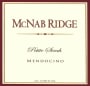 McNab Ridge Winery Petit Sirah 2005 Front Label