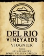 Del Rio Vineyards Viognier 2010 Front Label