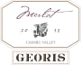 Georis Winery Estate Merlot 2013 Front Label