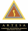 Artesa Reserve Cabernet Sauvignon 2004 Front Label