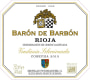 Bodegas Muriel Baron de Barbon Vendimia Seleccionada 2015  Front Label