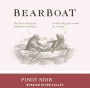 BearBoat Pinot Noir 2008 Front Label