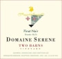 Domaine Serene Two Barns Vineyard Pinot Noir 2009 Front Label