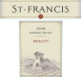 St. Francis Sonoma Valley Merlot 2009 Front Label