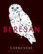 Beresan Winery Carmenere 2010 Front Label
