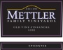 Mettler Family Vineyards Epicenter Old Vine Zinfandel 2014 Front Label