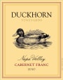 Duckhorn Cabernet Franc 2010  Front Label