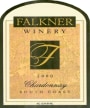 Falkner Winery Chardonnay 2000  Front Label