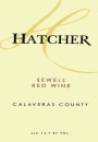 Hatcher Winery Sewell 2013  Front Label
