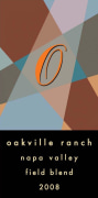 Oakville Ranch Field Blend 2008 Front Label