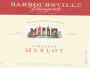 Barboursville Merlot 2010  Front Label