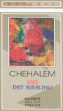 Chehalem Reserve Dry Riesling 2002 Front Label